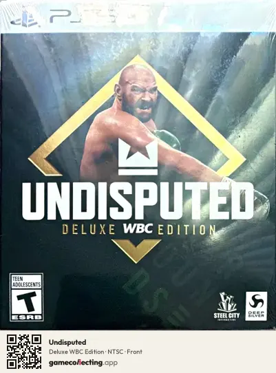 Undisputed PlayStation 5, NTSC box front