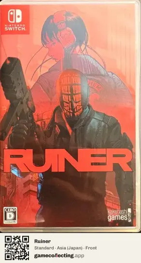 Ruiner Nintendo Switch, Asia box front