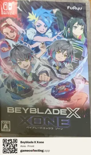 Beyblade X Xone Nintendo Switch, Asia box front