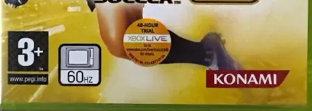 Pro Evolution Soccer 6, the PEGI square on its front