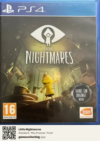 Little Nightmares PlayStation 4, France box front