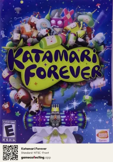 Katamari Forever PlayStation 3, NTSC box front