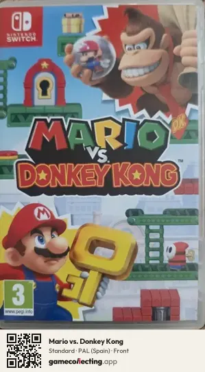 Mario vs. Donkey Kong Nintendo Switch, Spain box front