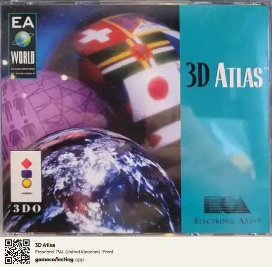 3D Atlas 3DO Interactive Multiplayer, United Kingdom box front