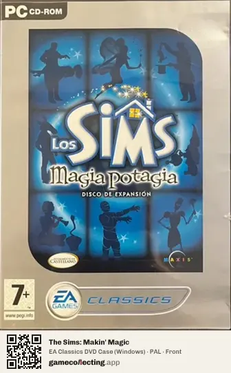 The Sims: Makin' Magic Computer, PAL box front