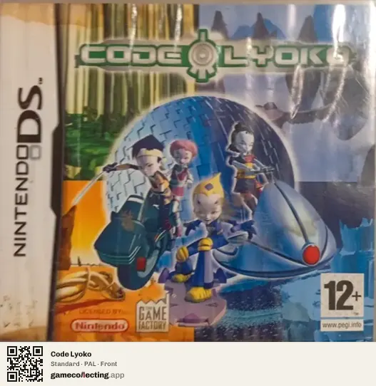Code Lyoko Nintendo DS, PAL box front