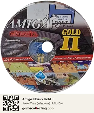 Amiga Classix Gold II Computer, PAL disc