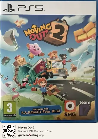 Moving Out 2 PlayStation 5, Germany box front