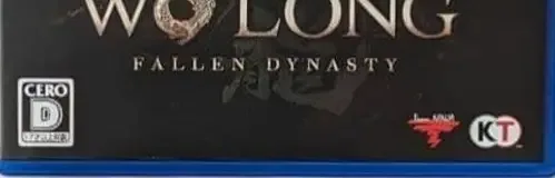 Wo Long: Fallen Dynasty, the CERO letter on its front