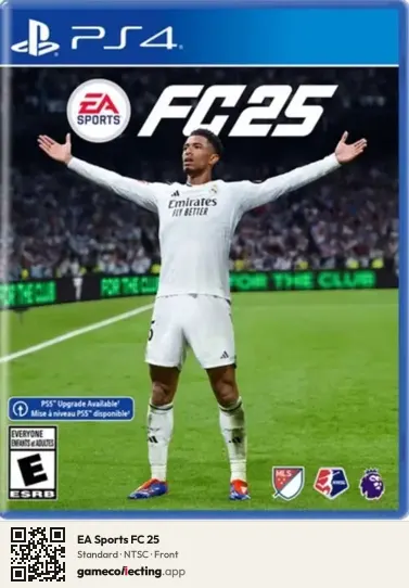 EA Sports FC 25 PlayStation 4, NTSC box front