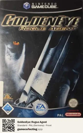 GoldenEye: Rogue Agent Nintendo GameCube, Germany box front