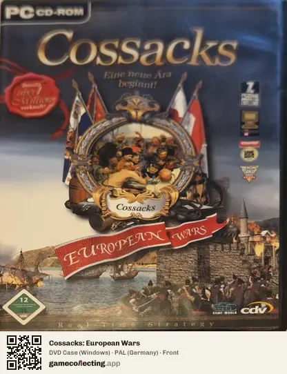 Cossacks: European Wars Computer, Germany box front