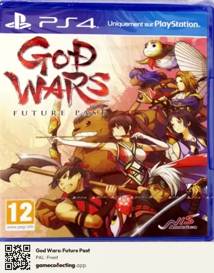 God Wars: Future Past PlayStation 4, PAL box front