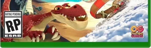 Gigantosaurus: Dino Sports, the ESRB box on its front