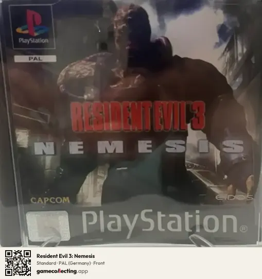 Resident Evil 3: Nemesis PlayStation, Germany box front