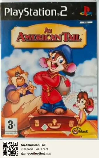 An American Tail PlayStation 2, PAL box front