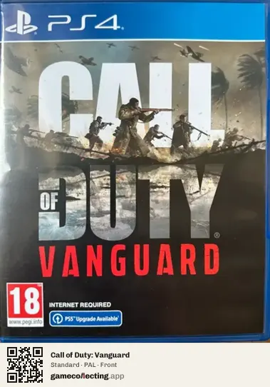 Call of Duty: Vanguard PlayStation 5, PAL box front
