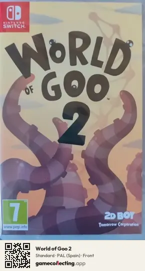 World of Goo 2 Nintendo Switch, Spain box front
