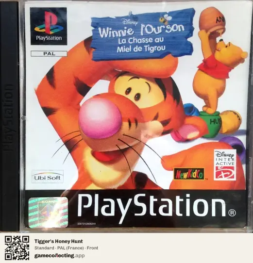 Tigger's Honey Hunt PlayStation, France box front