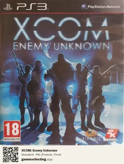 XCOM: Enemy Unknown PlayStation 3, France box front