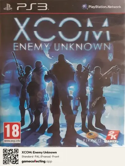 XCOM: Enemy Unknown PlayStation 3, France box front