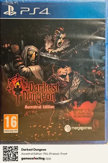 Darkest Dungeon PlayStation 4, France box front