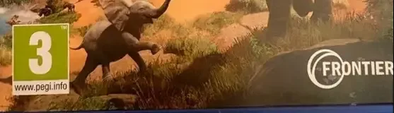 Planet Zoo: Console Edition, the PEGI square on its front