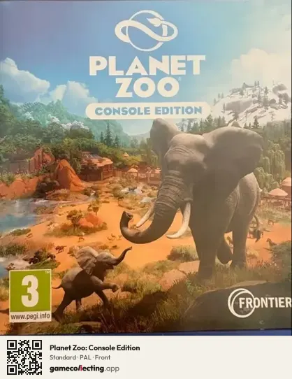 Planet Zoo: Console Edition PlayStation 5, PAL box front