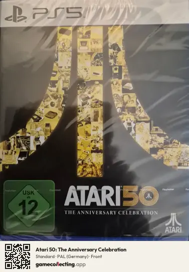 Atari 50: The Anniversary Celebration PlayStation 5, Germany box front