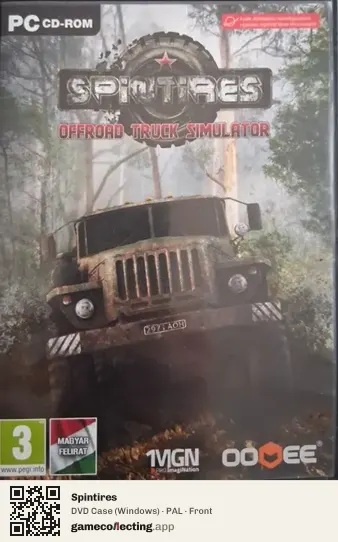 Spintires Computer, PAL box front