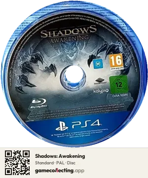 Shadows: Awakening PlayStation 4, PAL disc