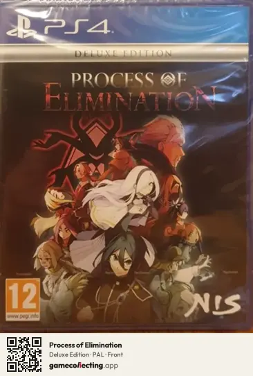 Process of Elimination PlayStation 4, PAL box front