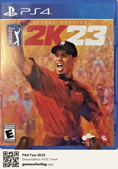 PGA Tour 2K23 PlayStation 4, NTSC box front