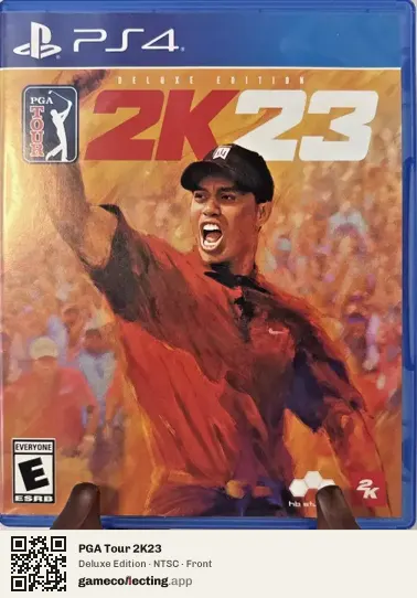 PGA Tour 2K23 PlayStation 4, NTSC box front