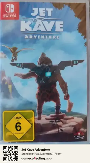 Jet Kave Adventure Nintendo Switch, Germany box front