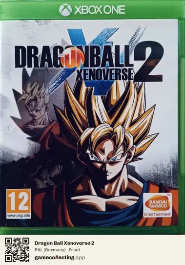 Dragon Ball Xenoverse 2 Xbox One, Germany box front