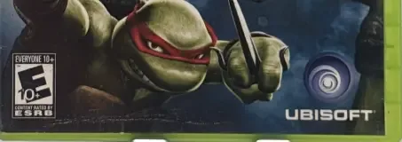 TMNT, the ESRB box on its front