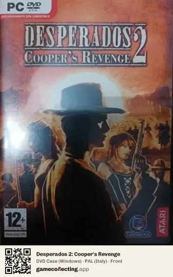 Desperados 2: Cooper's Revenge Computer, Italy box front