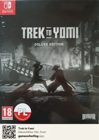 Trek to Yomi Nintendo Switch, PAL box front