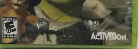 Shrek the Third, the ESRB box on its front