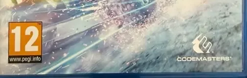 Onrush, the PEGI square on its front