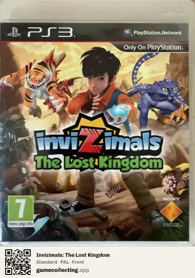 Invizimals: The Lost Kingdom PlayStation 3, PAL box front