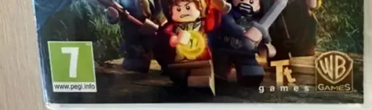 LEGO The Hobbit, the PEGI square on its front