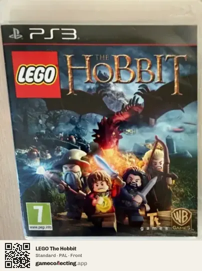 LEGO The Hobbit PlayStation 3, PAL box front