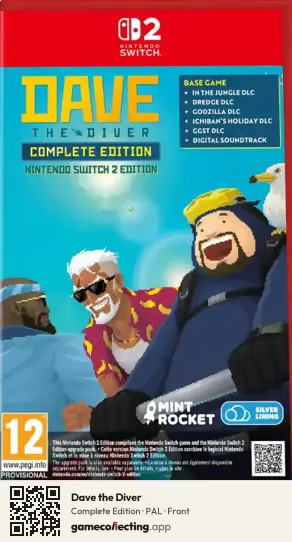 Dave the Diver Nintendo Switch 2, PAL box front