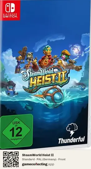 SteamWorld Heist II Nintendo Switch, Germany box front
