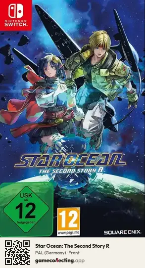 Star Ocean: The Second Story R Nintendo Switch, Germany box front