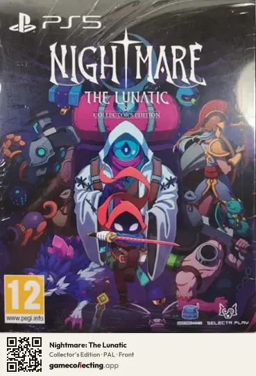 Nightmare: The Lunatic PlayStation 5, PAL box front