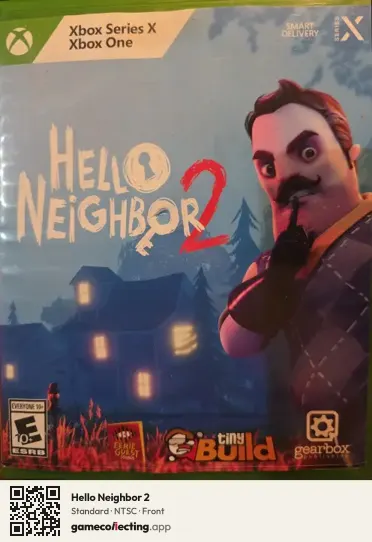 Hello Neighbor 2 Xbox Series X, NTSC box front