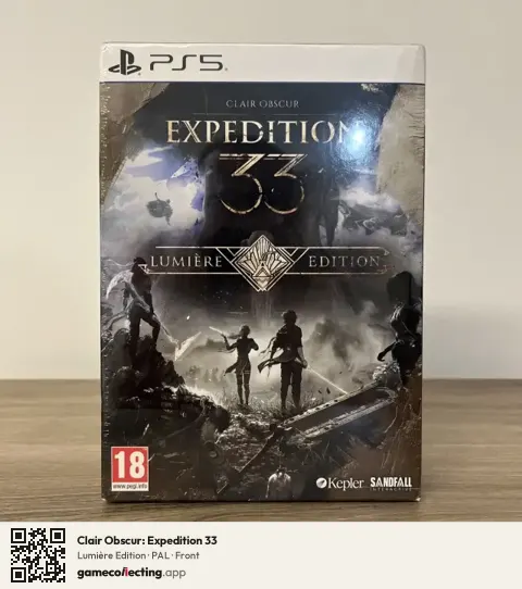 Clair Obscur: Expedition 33 PlayStation 5, PAL box front